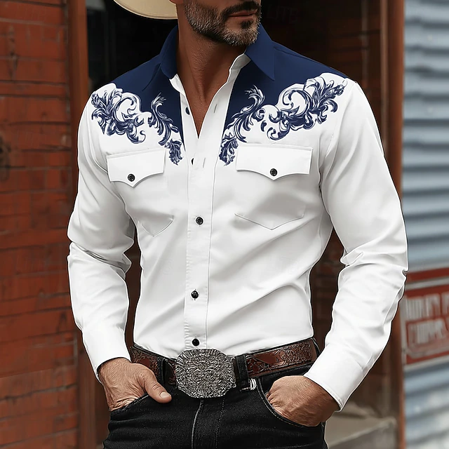 Leif – Klassisches Hemd im Western-Stil
