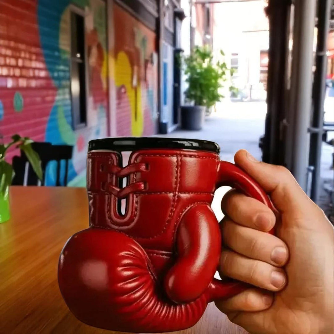 CafePunch – Boxhandschuh Kaffee Tasse