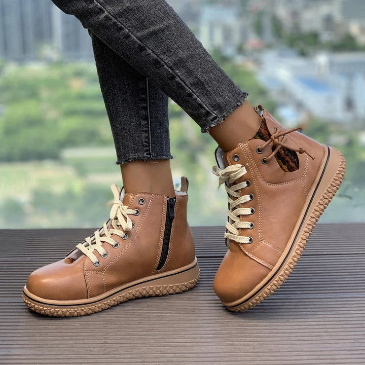 Noline - Bequeme Schnürstiefeletten