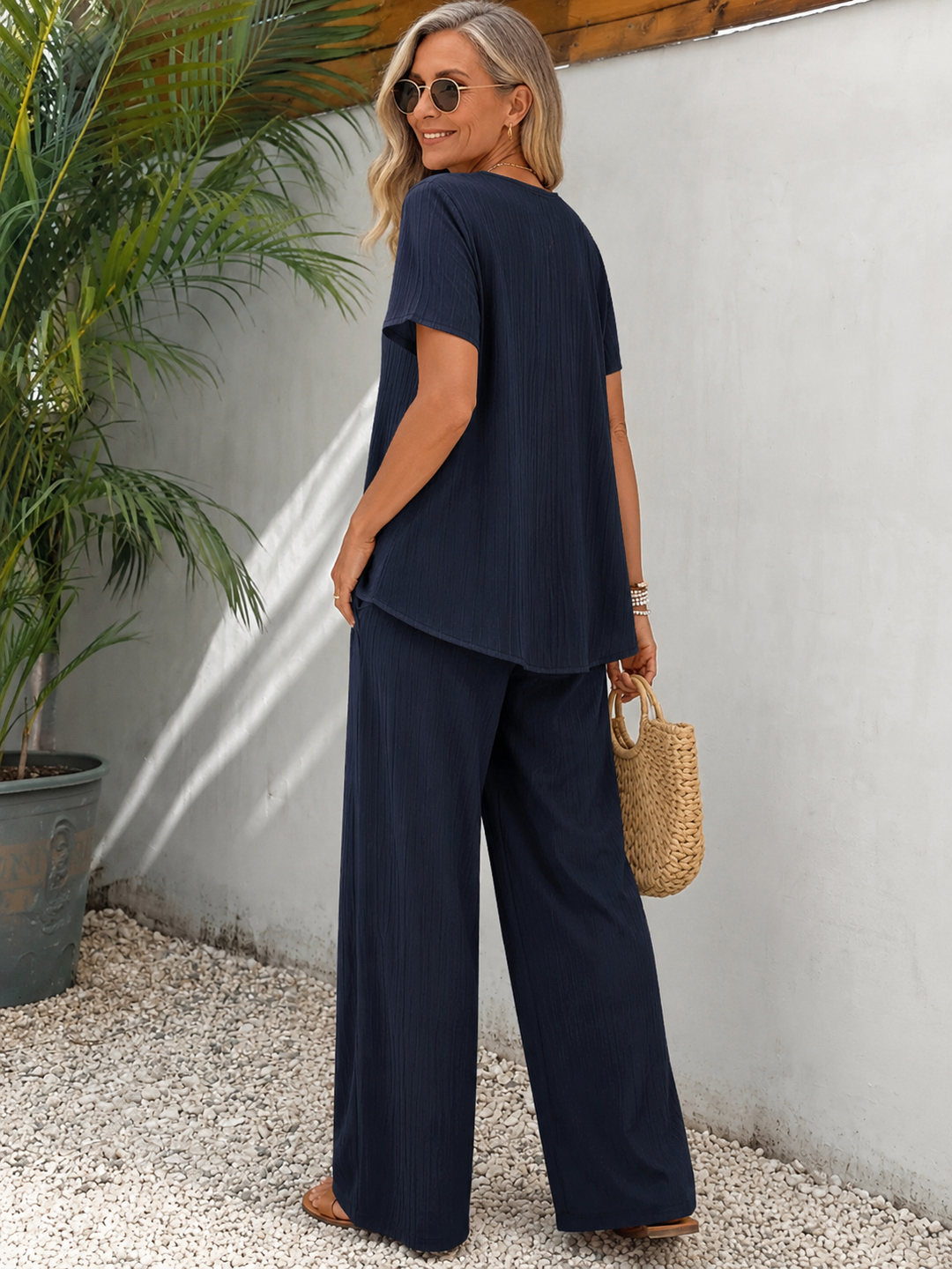 Amyrah - Elegantes Und Bequemes Zweiteiliges Set