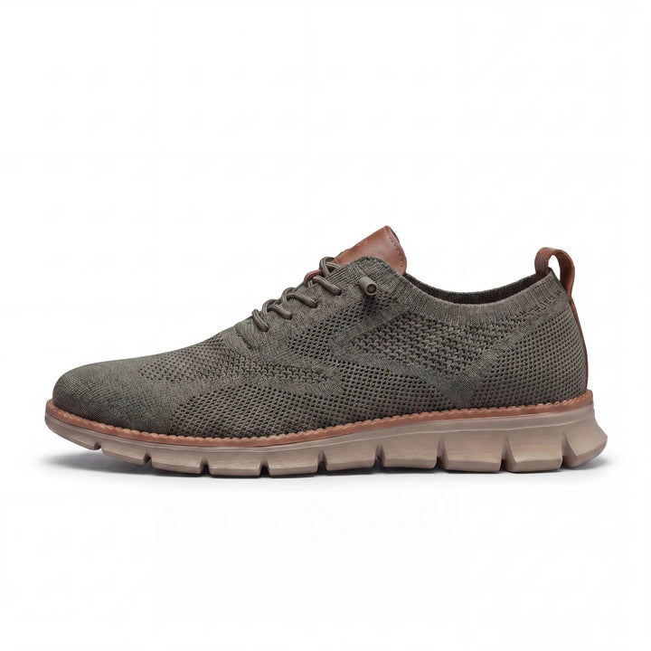 Muhittin – Sneaker mit Strickobermaterial Und Schnürverschluss