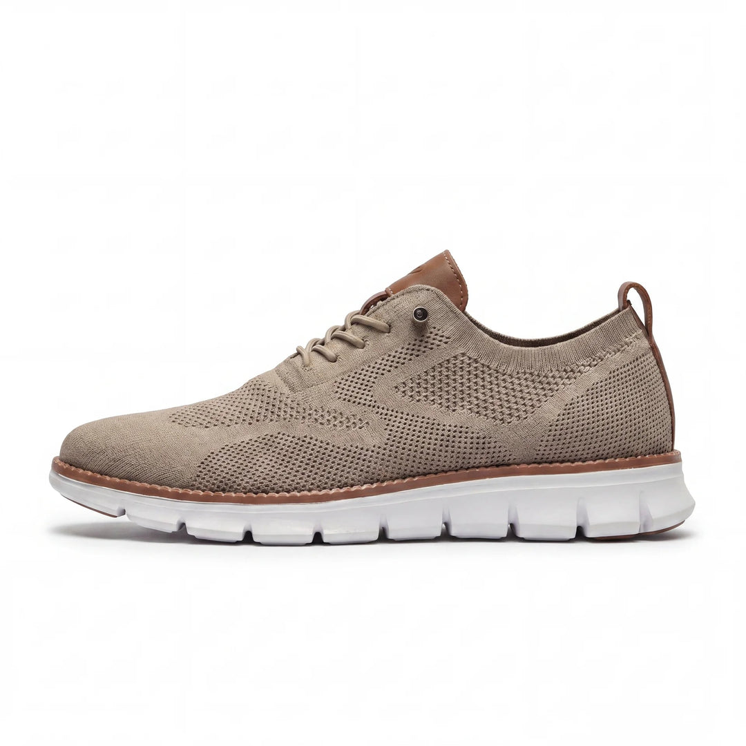 Muhittin – Sneaker mit Strickobermaterial Und Schnürverschluss