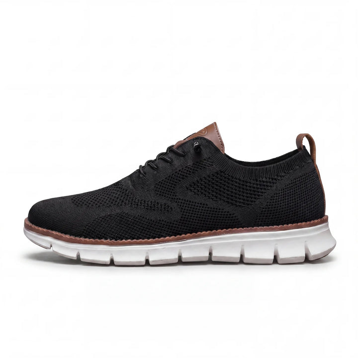 Muhittin – Sneaker mit Strickobermaterial Und Schnürverschluss
