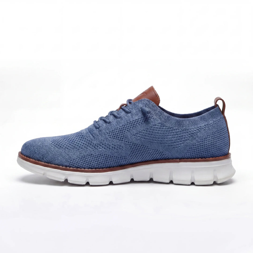Muhittin – Sneaker mit Strickobermaterial Und Schnürverschluss