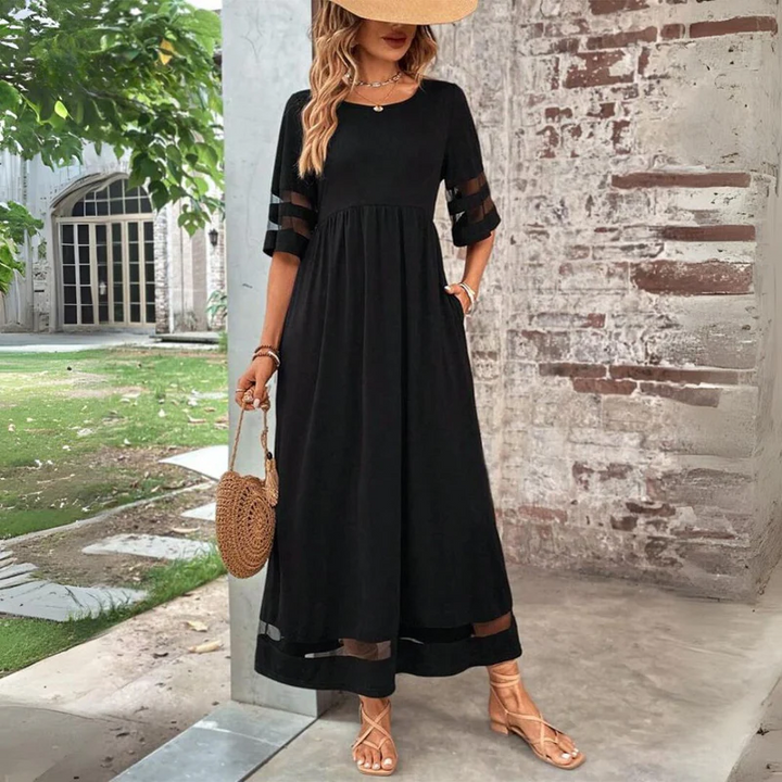 Dayena – Elegantes Kleid Mit Bauchbedeckung