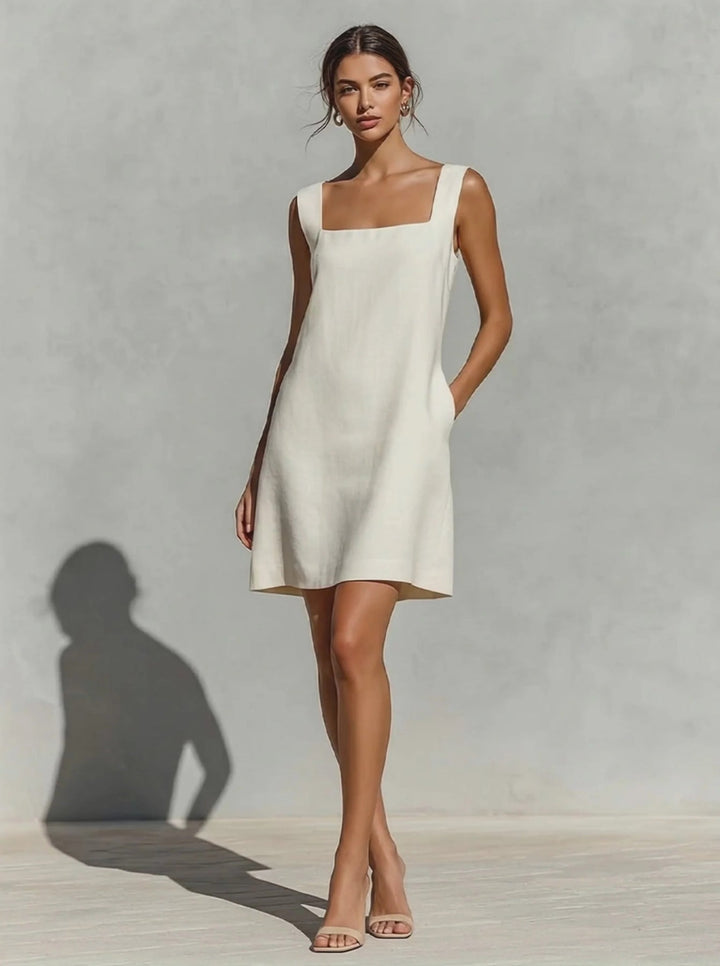 Loren - Ärmelloses Minikleid in A-Linie