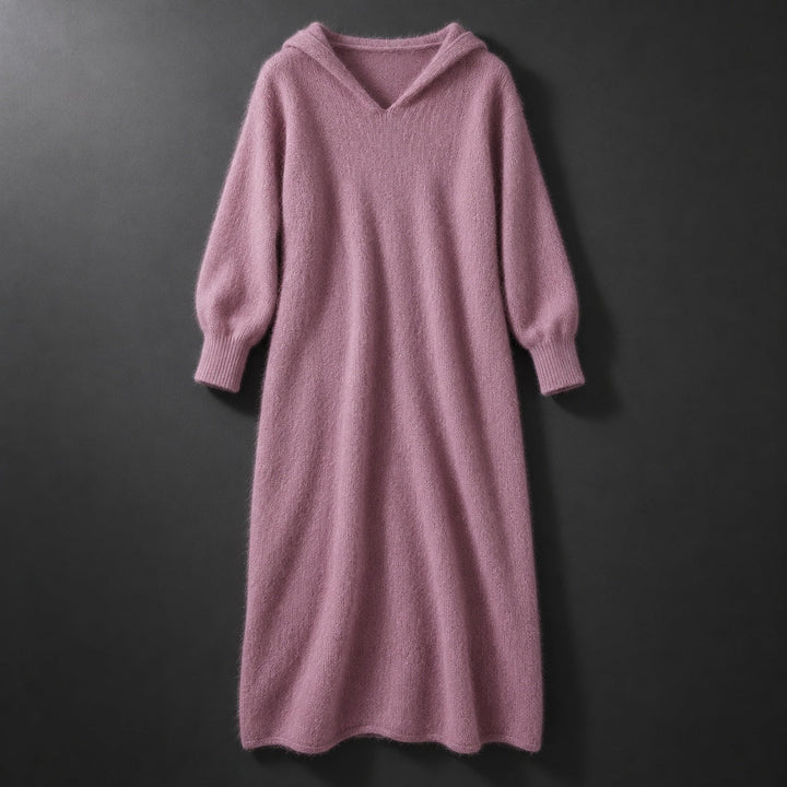 Karsyn - Kaschmir Kleid Mit Kapuze