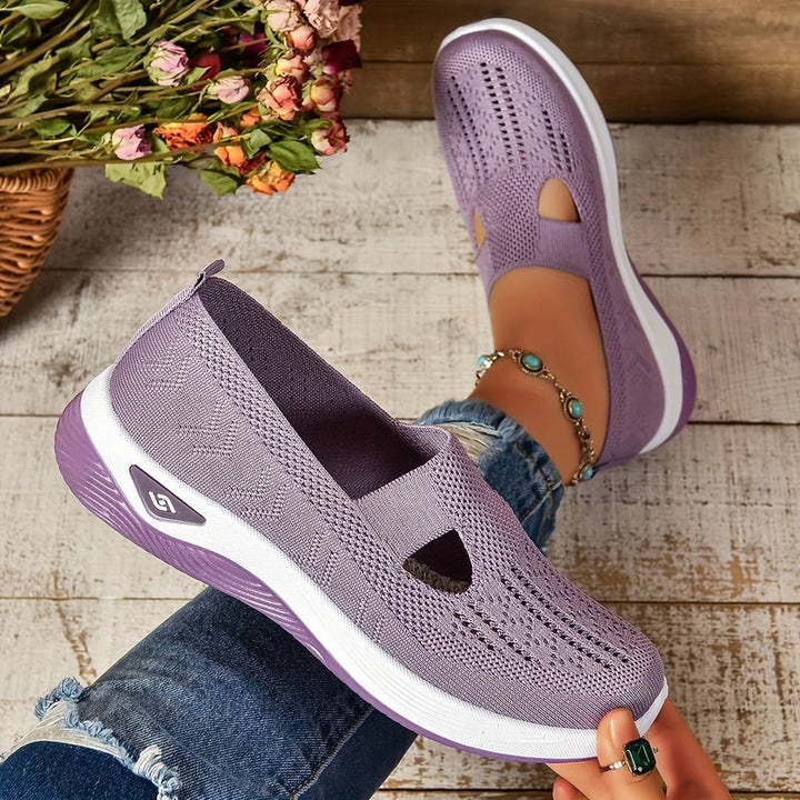 Haniya – Atmungsaktive Slip-On Turnschuh Aus Strick