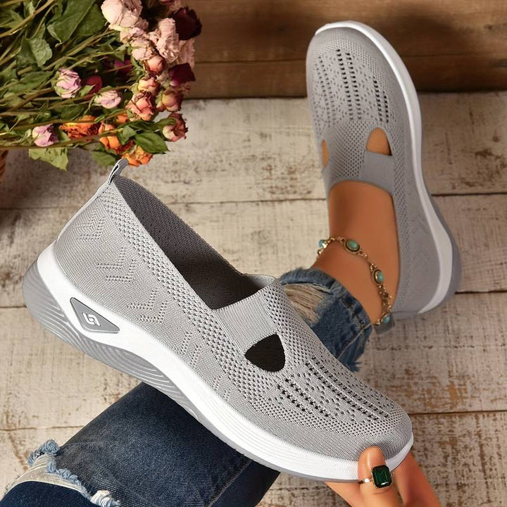 Haniya – Atmungsaktive Slip-On Turnschuh Aus Strick