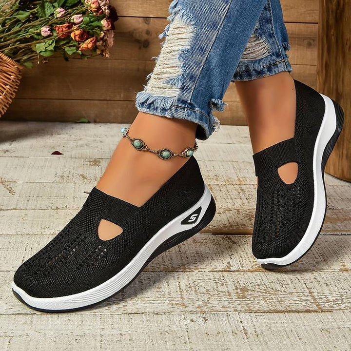 Haniya – Atmungsaktive Slip-On Turnschuh Aus Strick