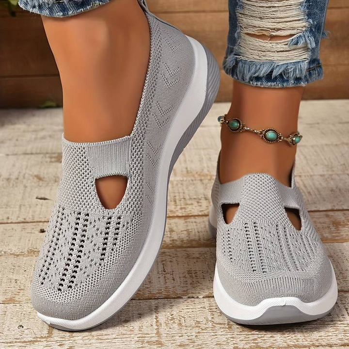 Haniya – Atmungsaktive Slip-On Turnschuh Aus Strick