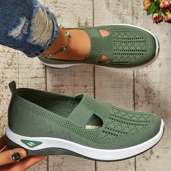 Haniya – Atmungsaktive Slip-On Turnschuh Aus Strick