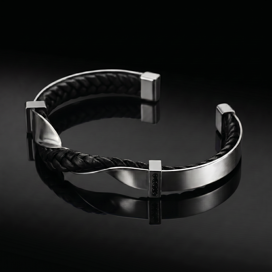 Kayel – Geflochtenes Leder Armband