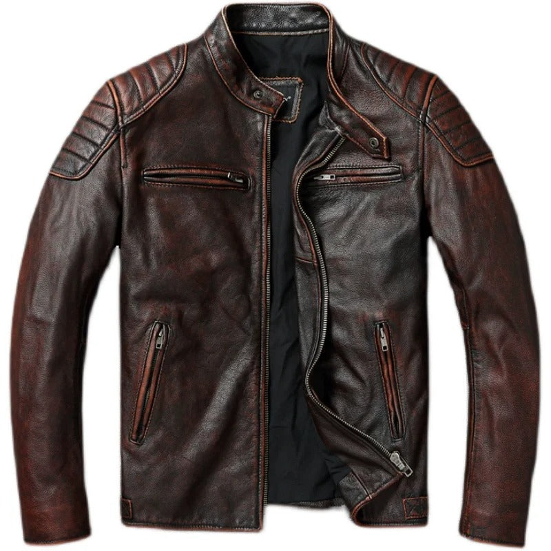 Kacpper - Vintage Leder Jacke