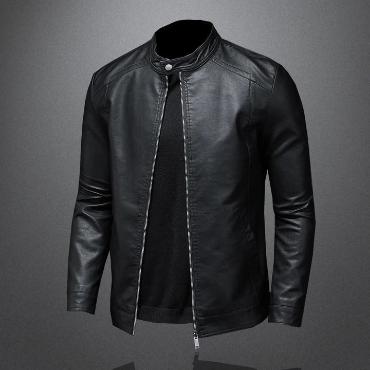 Pawell - Klassische Leder Jacke