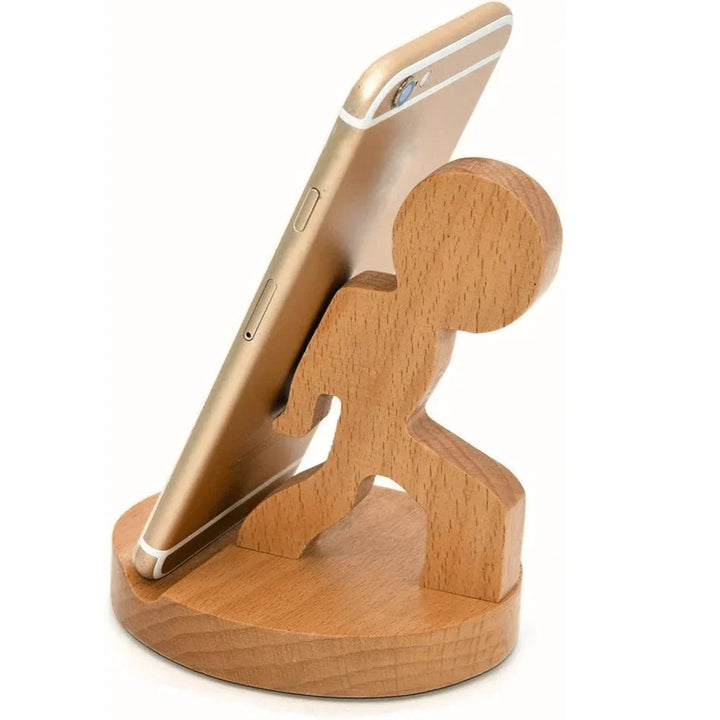 Woodstand – Handgefertigter Handyhalter aus Holz