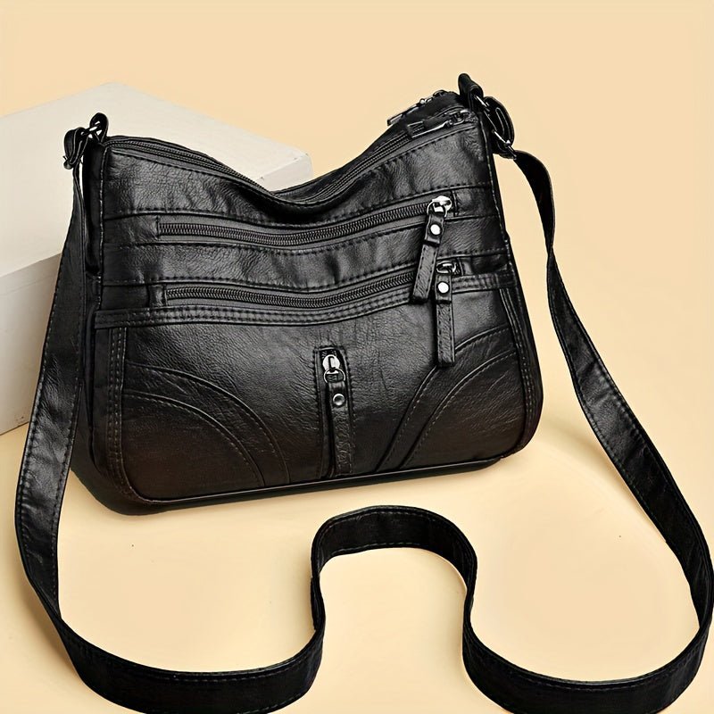 Brendiena - Lässige Vintage-Ledertasche