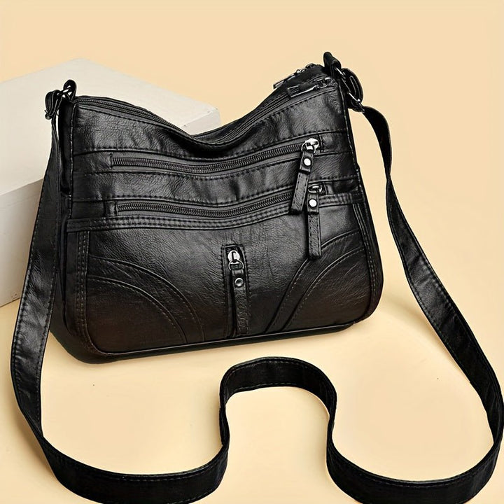 Brendiena - Lässige Vintage-Ledertasche