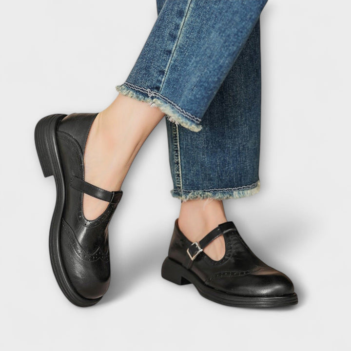 Sarolta – Leder Mary Janes