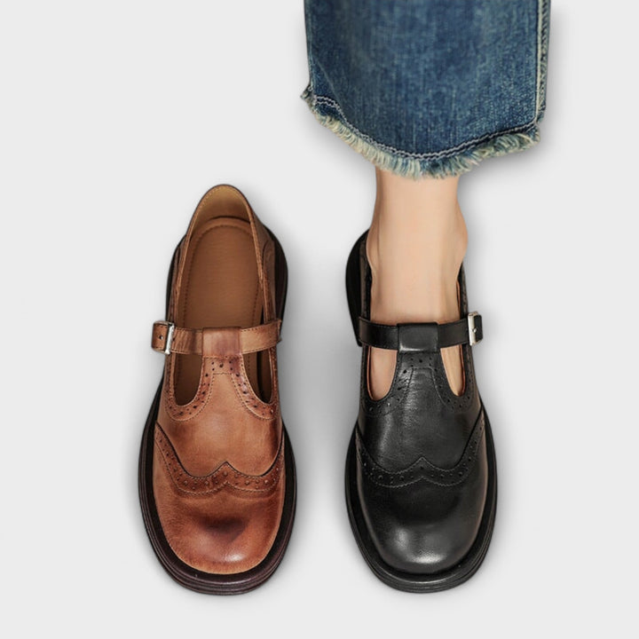Sarolta – Leder Mary Janes
