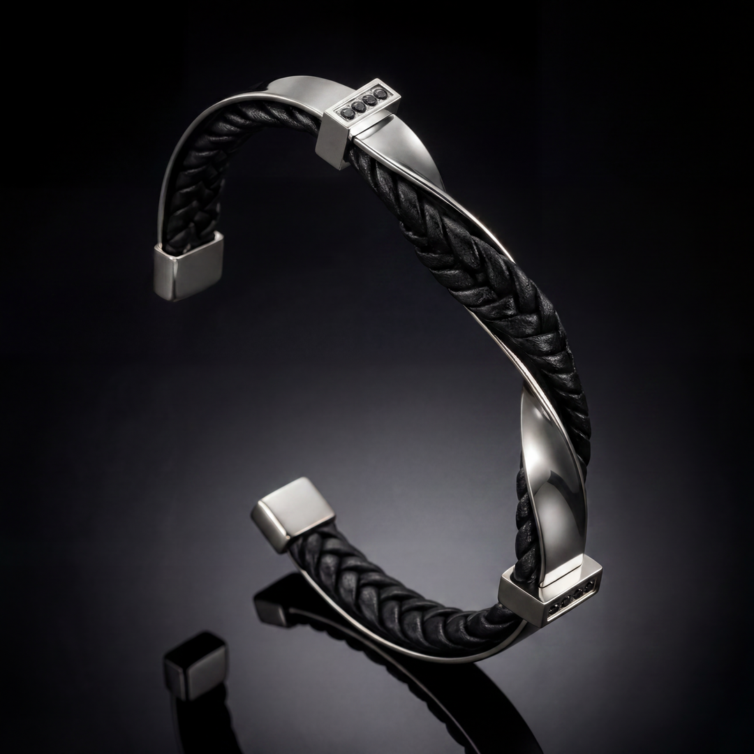 Kayel – Geflochtenes Leder Armband