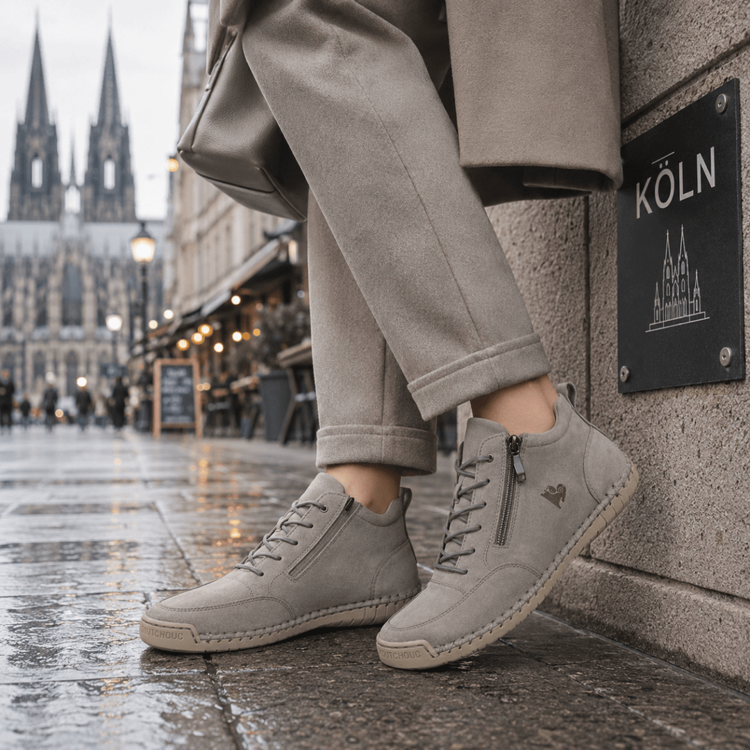Kanning – Schnür Turnschuh Mit Seitlichem Reißverschluss