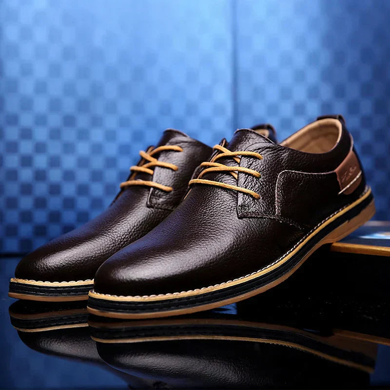Kostis - Atmungsaktive Lederschuhe
