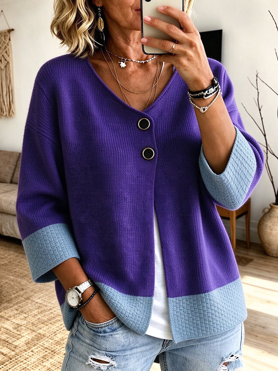 Nadege – Lässige Strickjacke