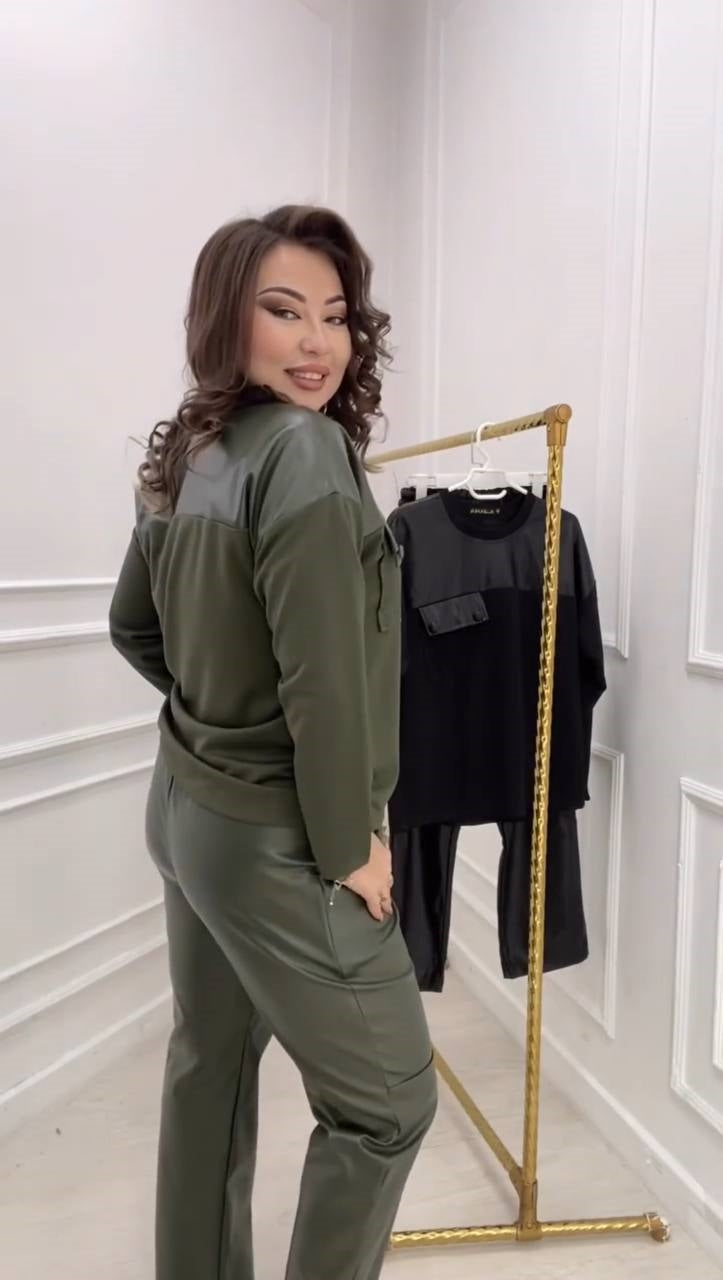 Kirilla – Bequemes Zweiteiliges Set