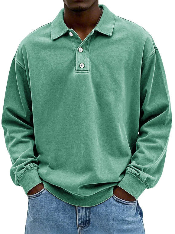 Leonel – Langarm Poloshirt