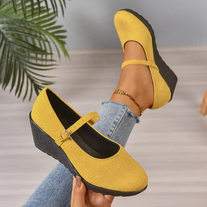 Bethy – Mary Jane Schuhe Mit Schnallenriemen