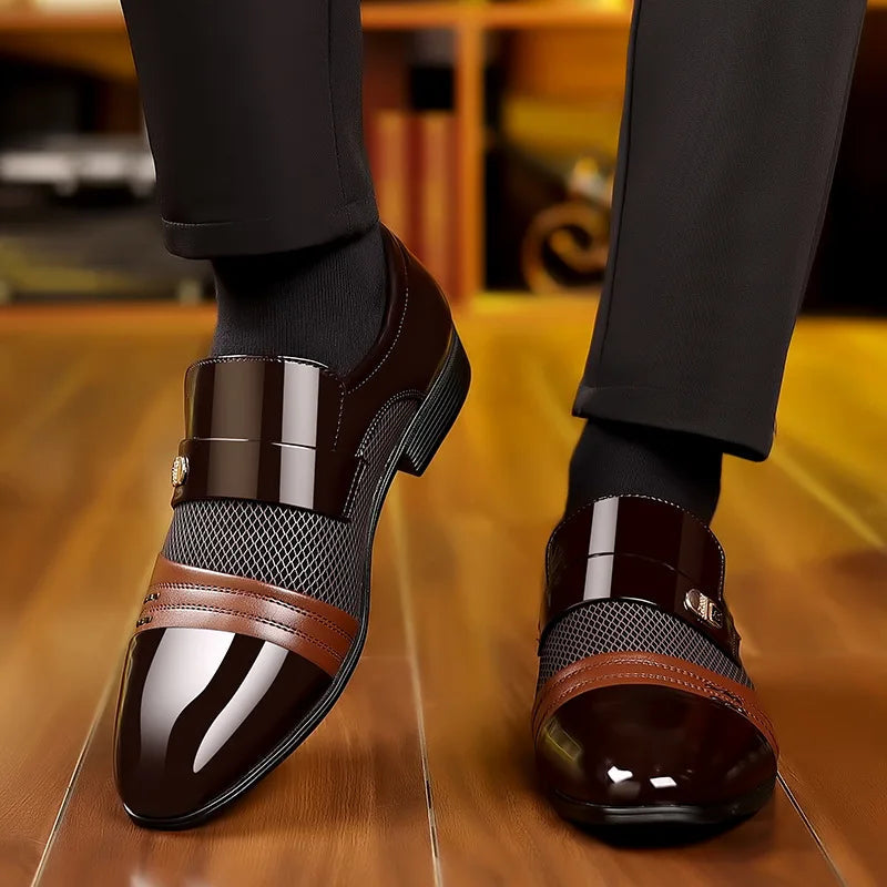 Vicente - Hochglänzende Formelle Schuhe