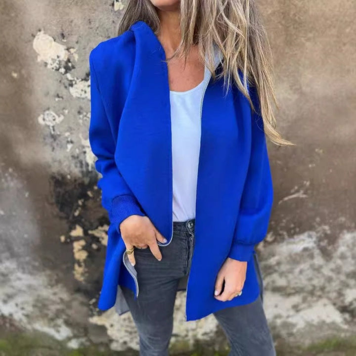 Karletta – Kapuzen Jacke Mit Reißverschluss Und Taschen