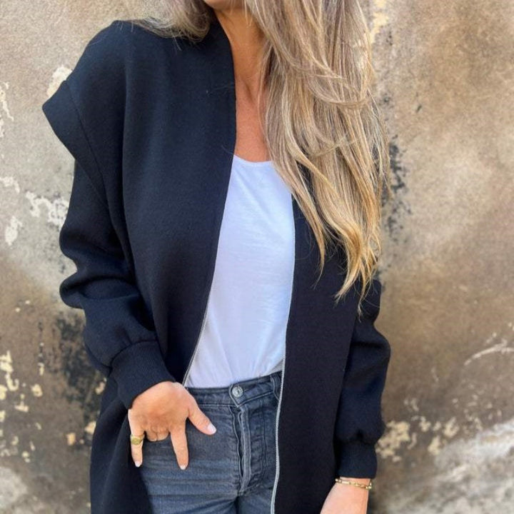 Karletta – Kapuzen Jacke Mit Reißverschluss Und Taschen