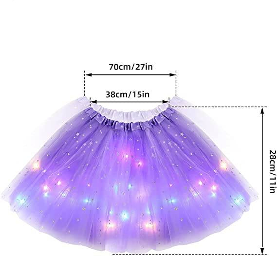 Keturah – Magischer Und Leuchtender LED Tutu Rock