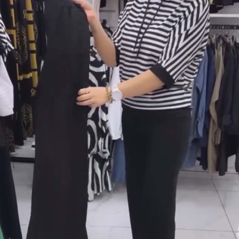 Dwiska – Set Aus Gestreiftem Oberteil Und Einfarbiger Hose