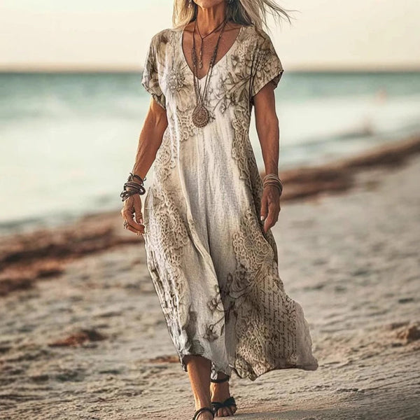 Lovisa - Kurzärmeliges Kleid Mit Drucken