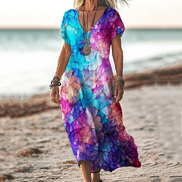 Lovisa - Kurzärmeliges Kleid Mit Drucken