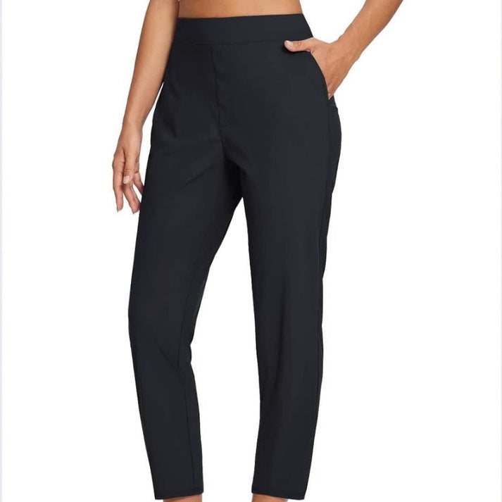 Zaryn - Stretch Hose Mit Hoher Taille Und Tasche