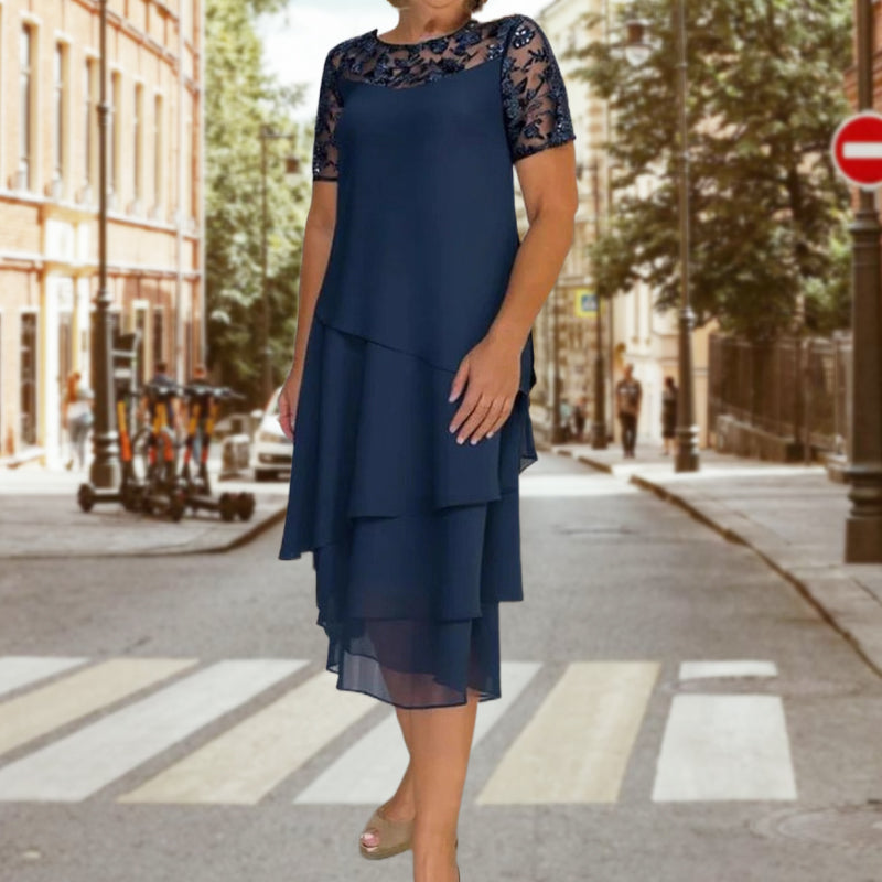 Relasha – Modisches Spitzen Kleid