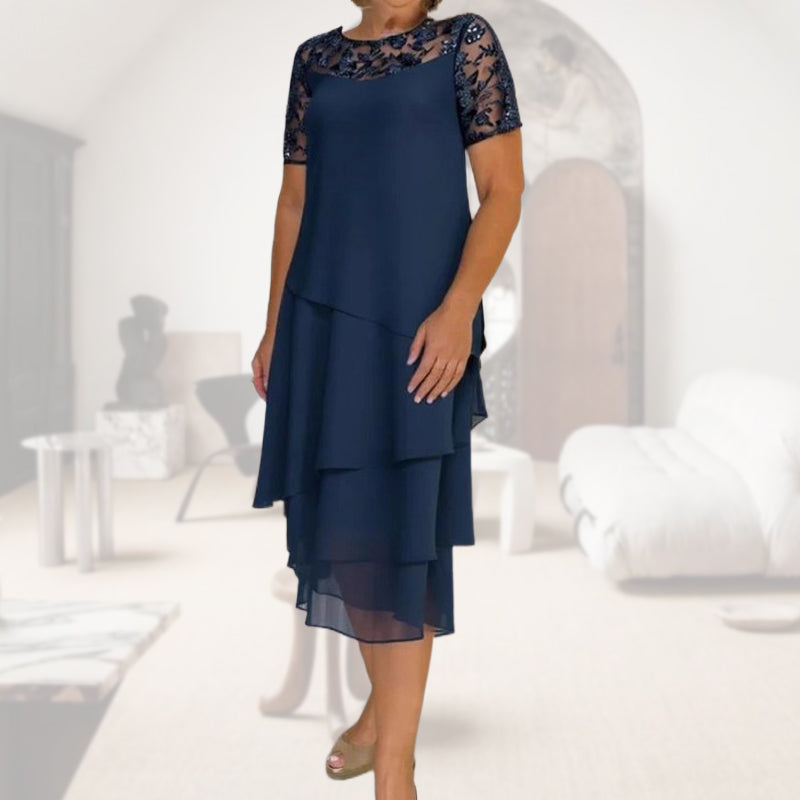 Relasha – Modisches Spitzen Kleid