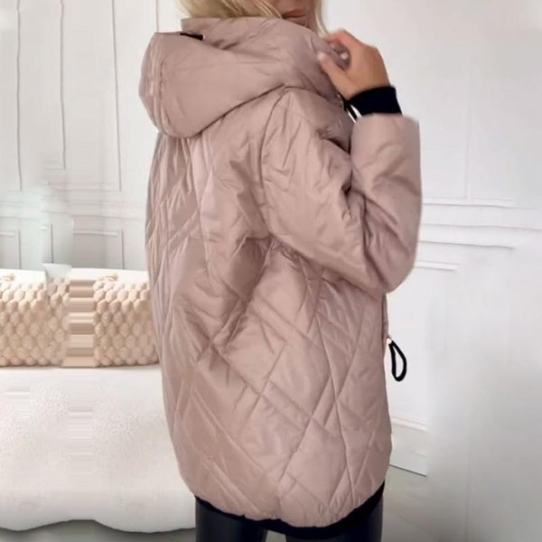 Andisa – Winterjacke Mit Reißverschluss Und Kapuze