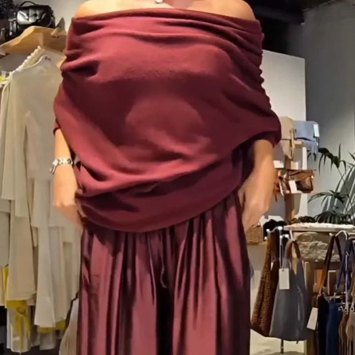 Ilana - Elegantes Schulterfreies Kleid
