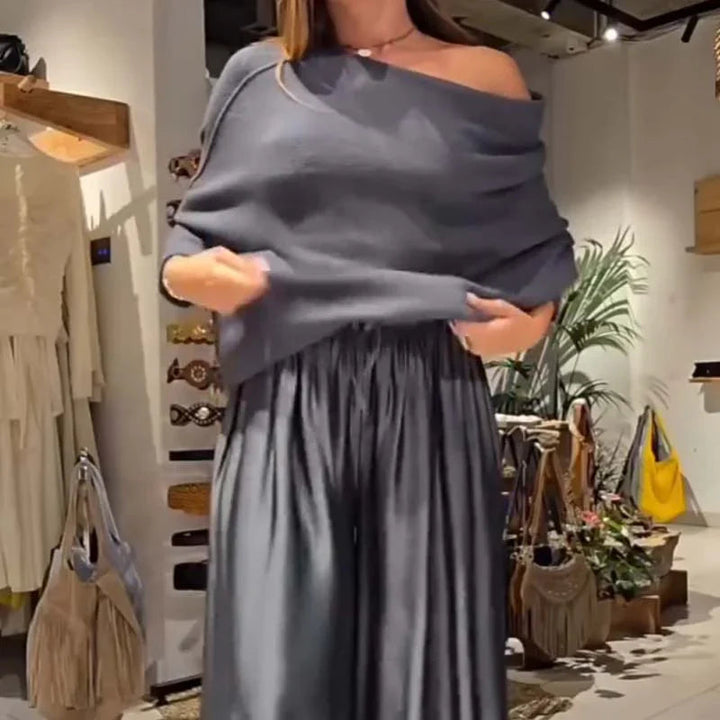 Ilana - Elegantes Schulterfreies Kleid