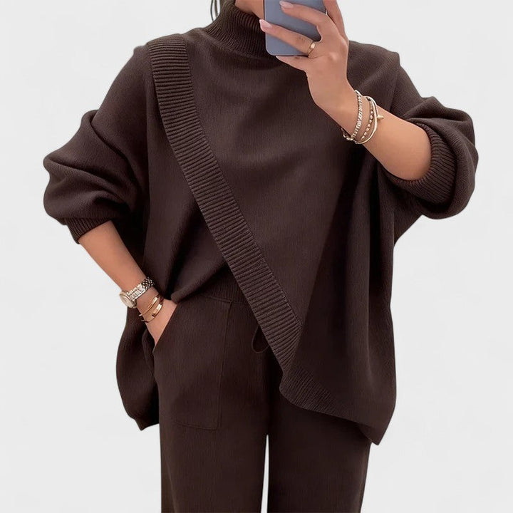 Karisa – Elegantes Gestricktes Zweiteiler Set