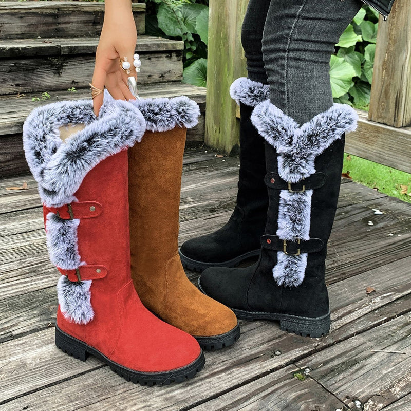 Zooey - Elegante Rutschfeste Schneestiefel