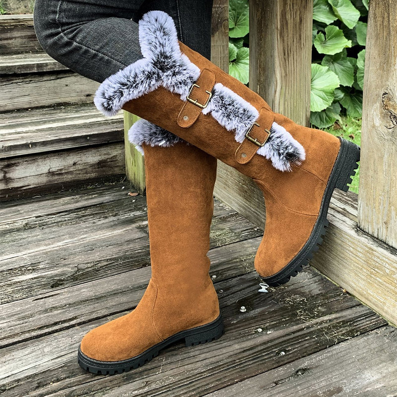 Zooey - Elegante Rutschfeste Schneestiefel