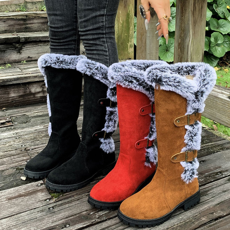 Zooey - Elegante Rutschfeste Schneestiefel