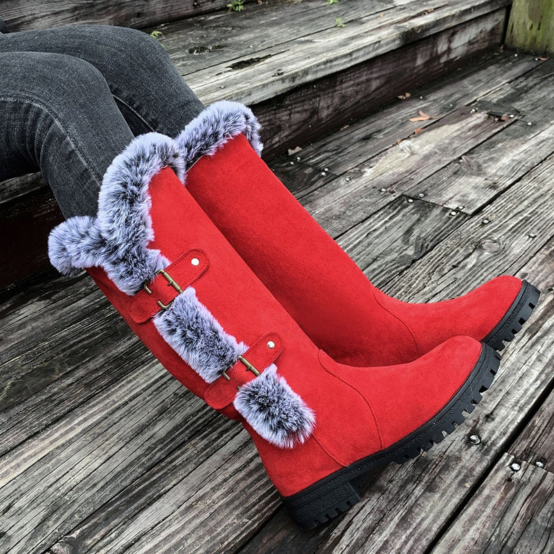 Zooey - Elegante Rutschfeste Schneestiefel