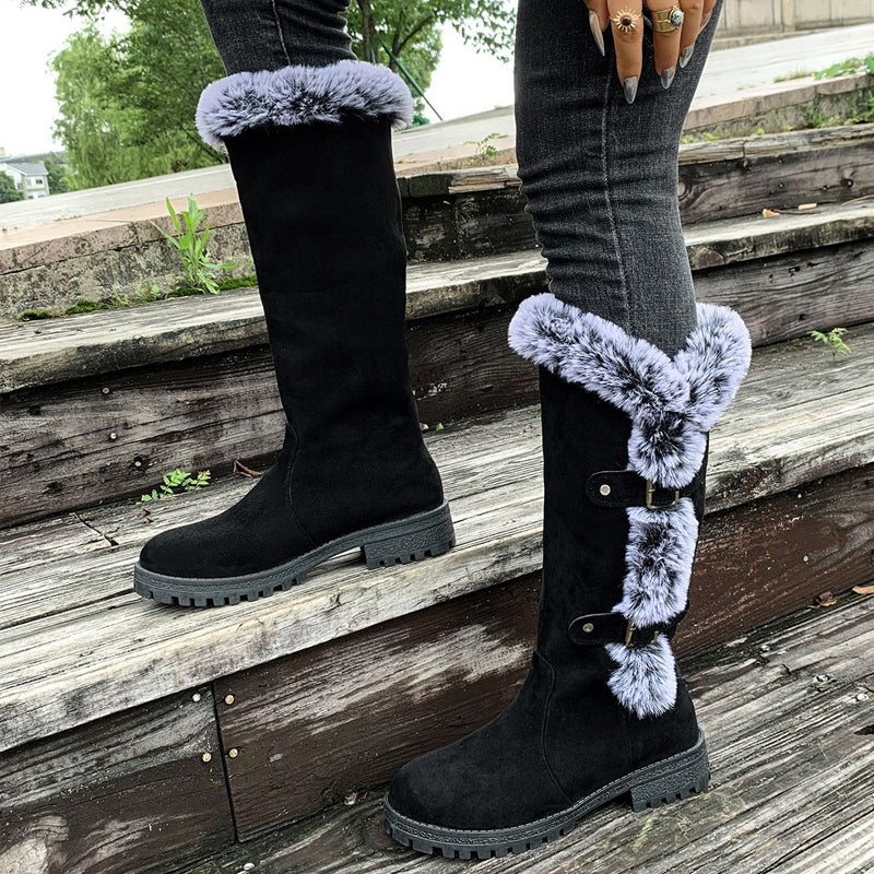 Zooey - Elegante Rutschfeste Schneestiefel